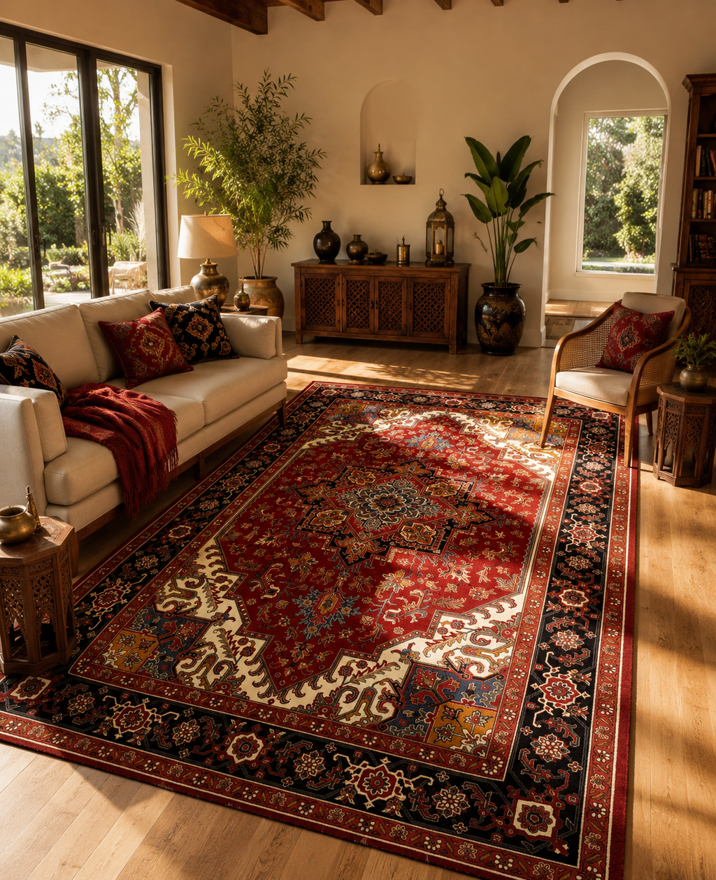 Traditional Persian Rugs (Modern Weave)
