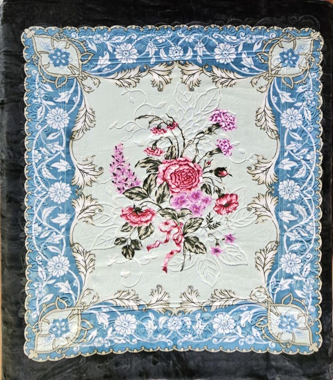 Baby Blues - Mink Blanket  (Double)