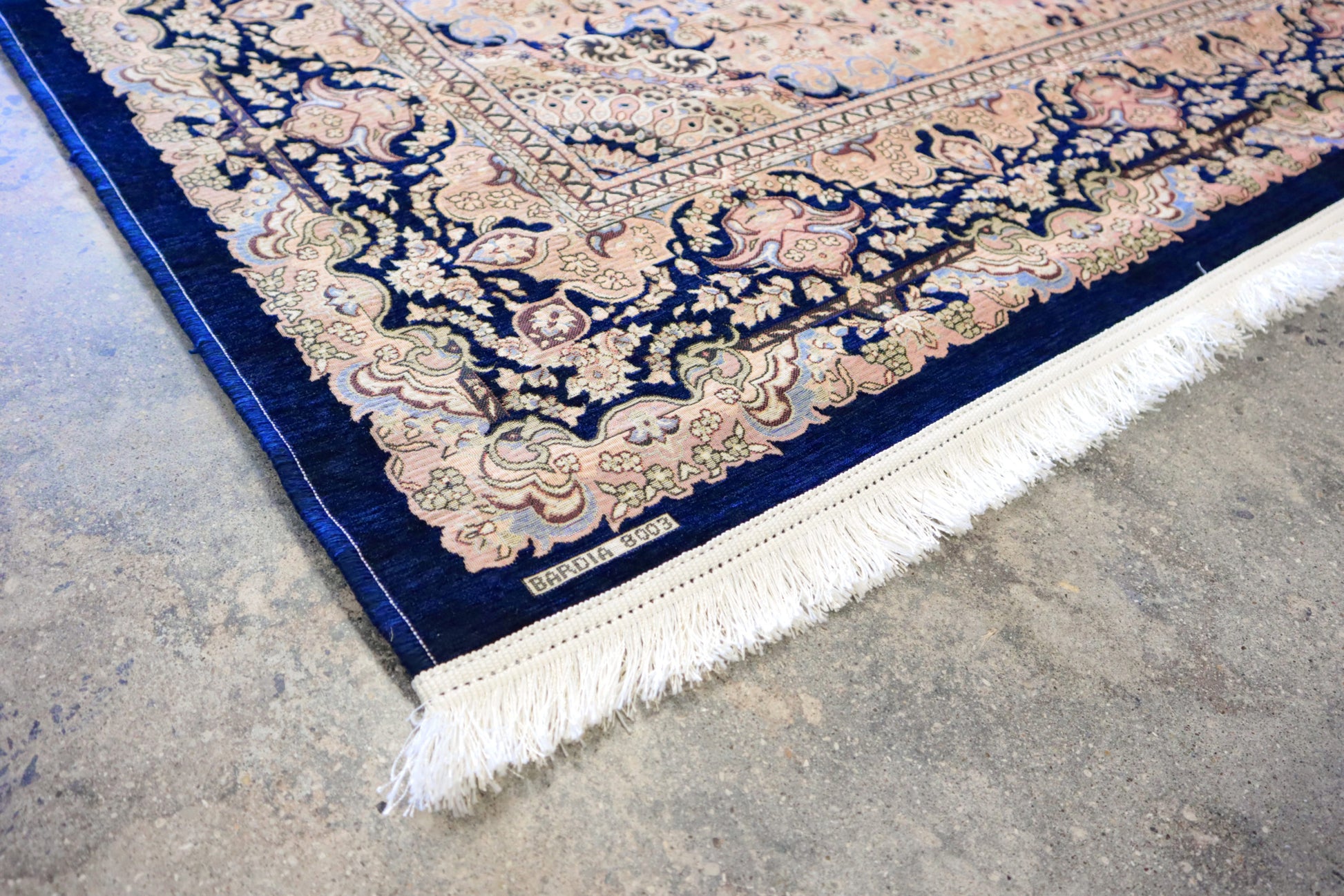 Midnight Blue Shah - Jacquard Persian Rug