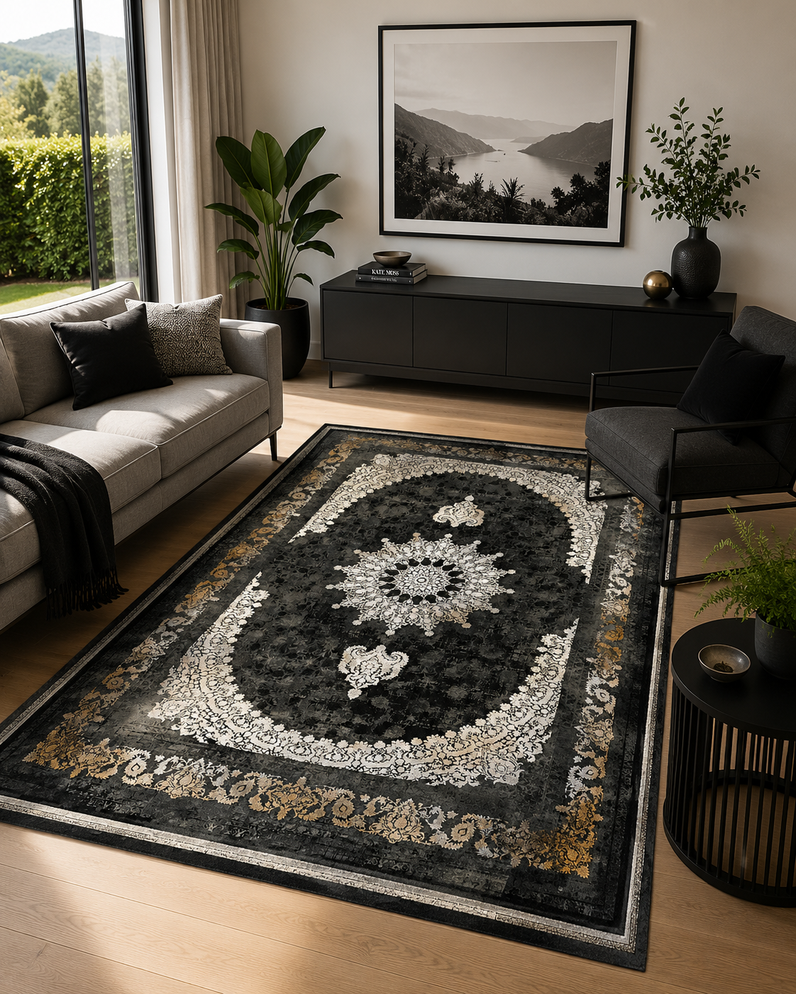 Black Sultan - Persian Rug