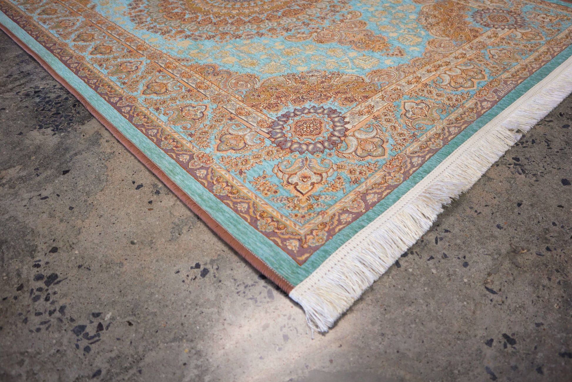 Turquoise - Jacquard Persian Rug