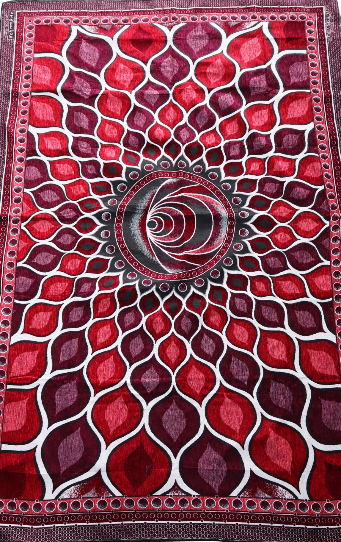 Red Vortex - Throw / Floor Cover