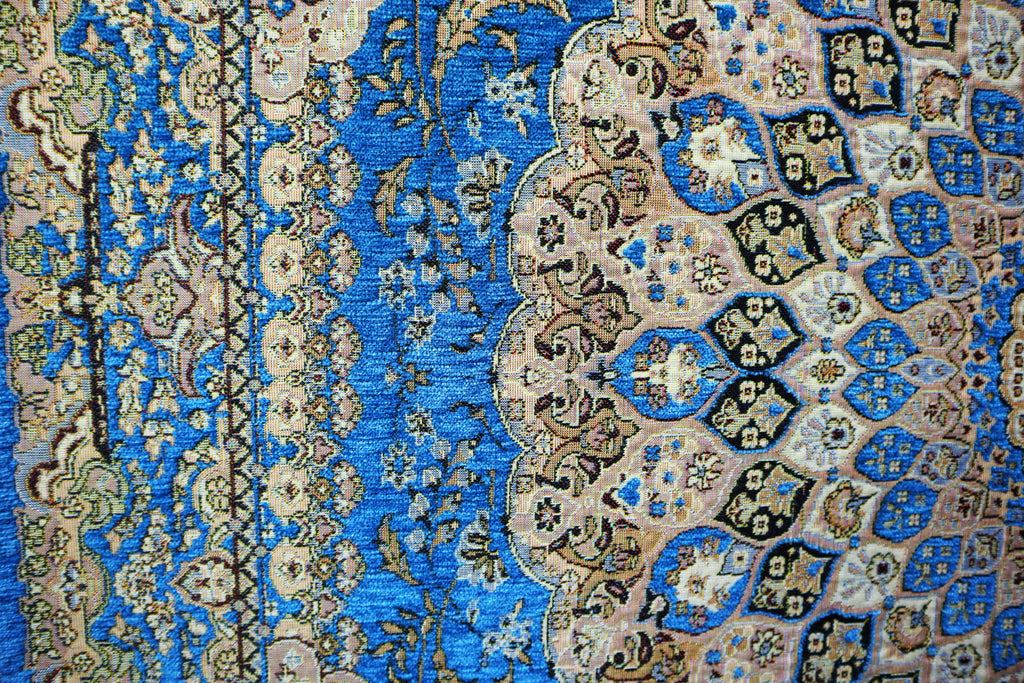 Hall Runner Jacquard Blue (Med)