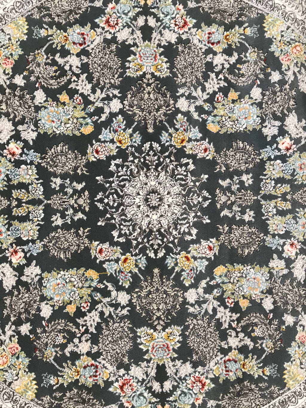 Large Circle Fire & Ice - Persian Rug