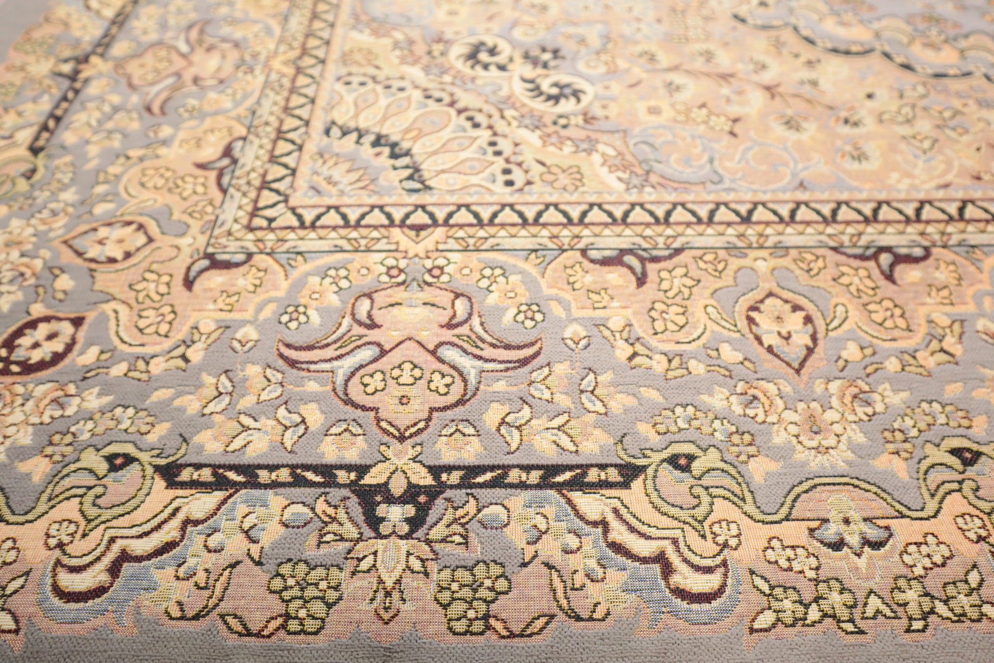 Light Gray Shah - Jacquard Persian Rug