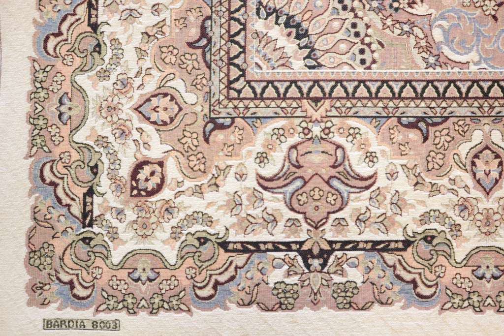 Cream Shah - Jacquard Persian Rug