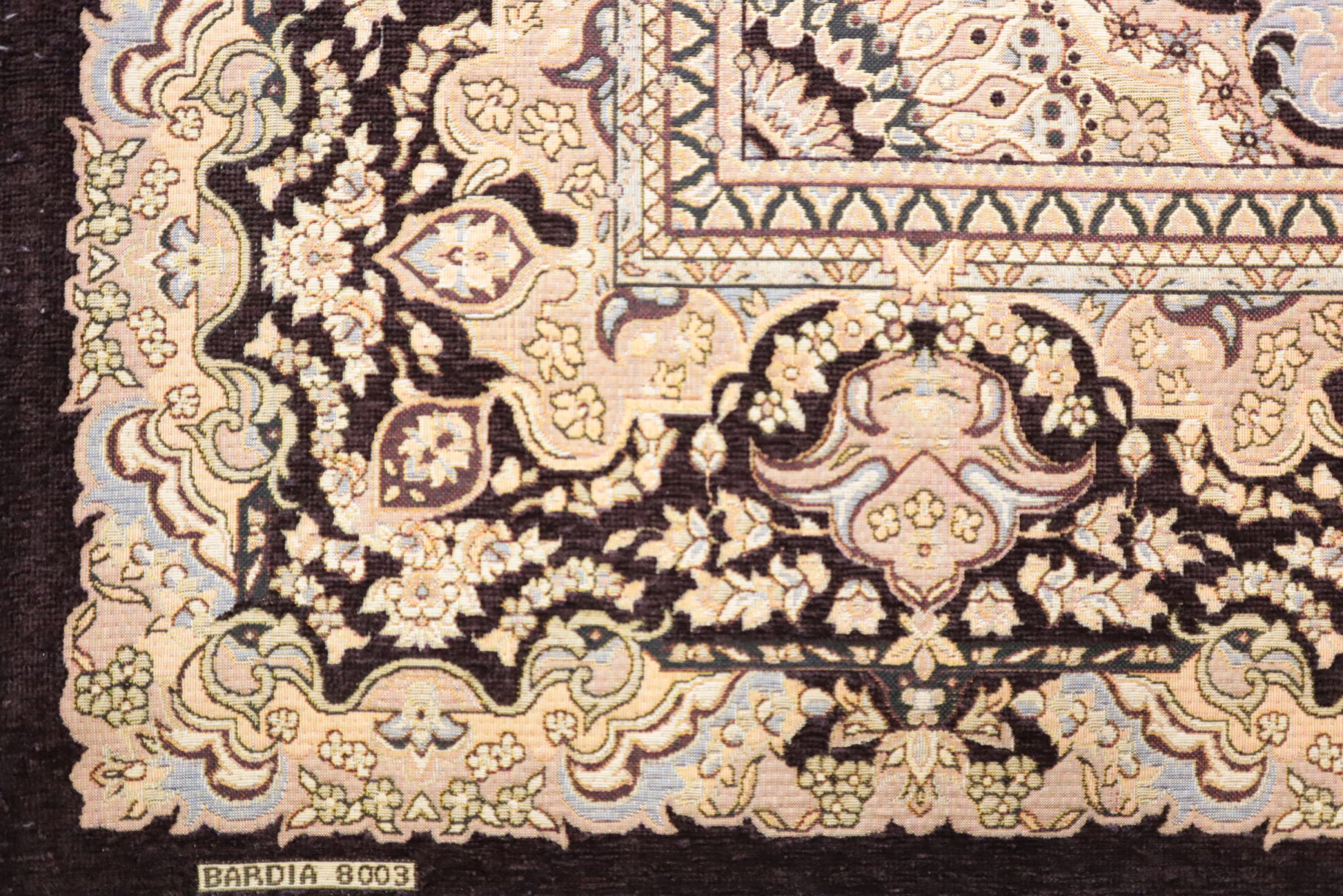 Chocolate Shah - Jacquard Persian Rug