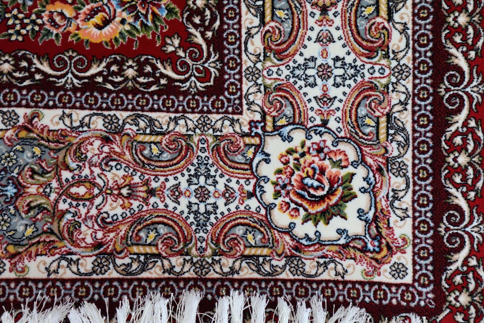 Red Ellipse - Persian Rug