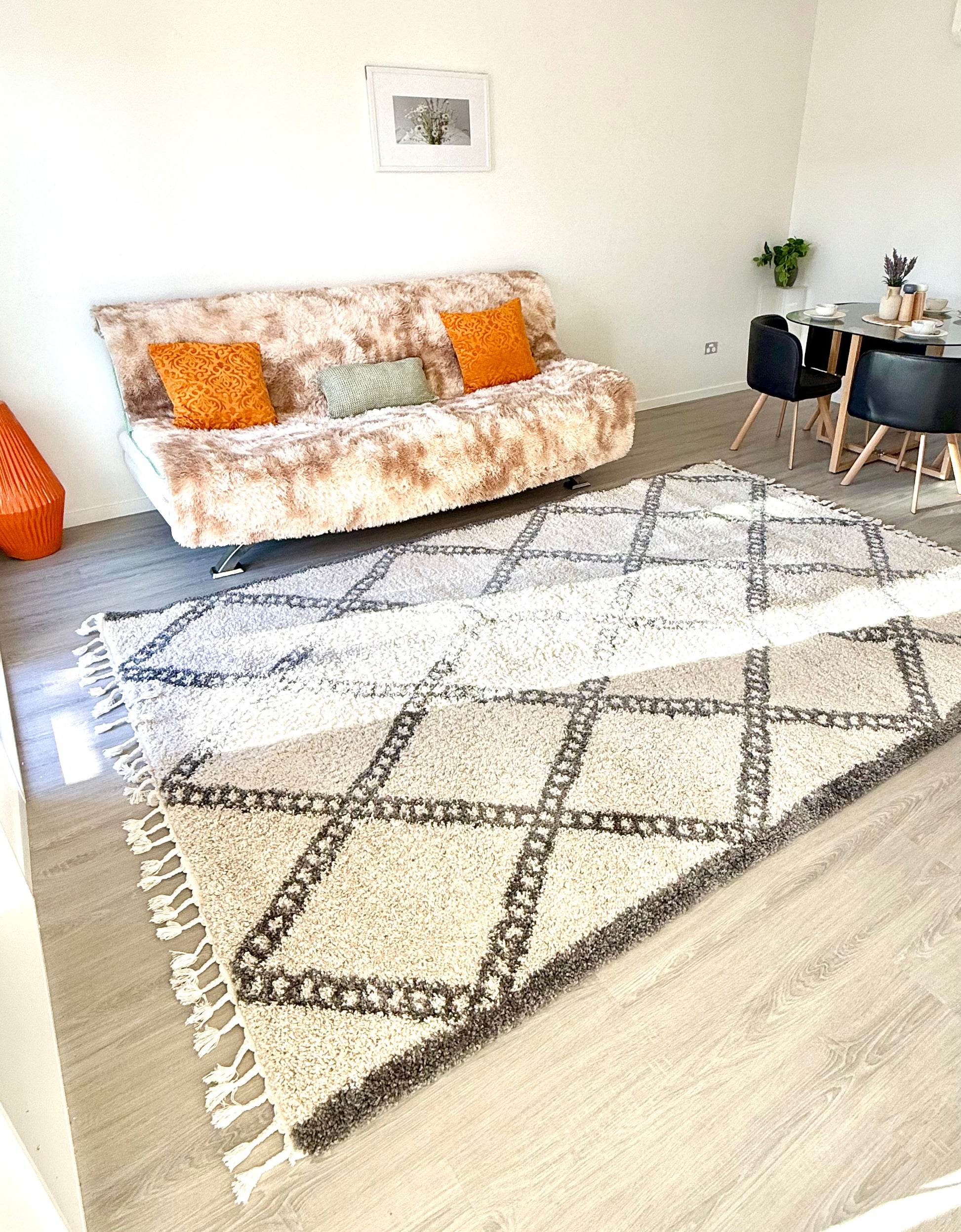 Diamond White - Turkish Rug