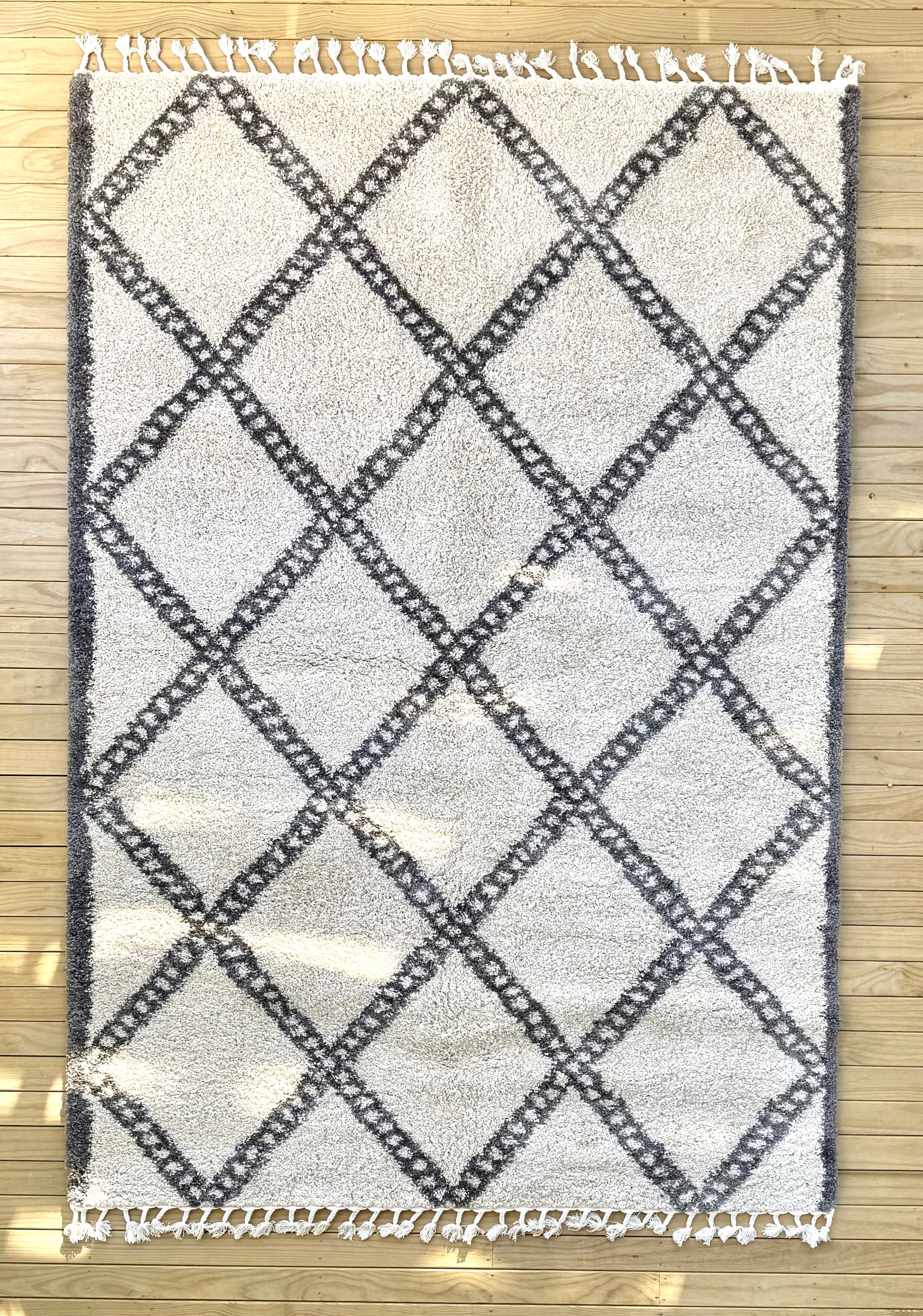 Diamond White - Turkish Rug