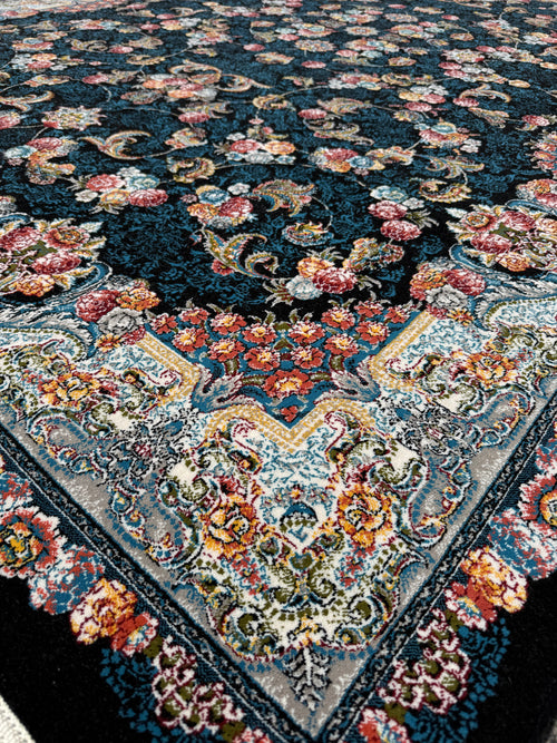 Midnight Blossom - Persian Rug
