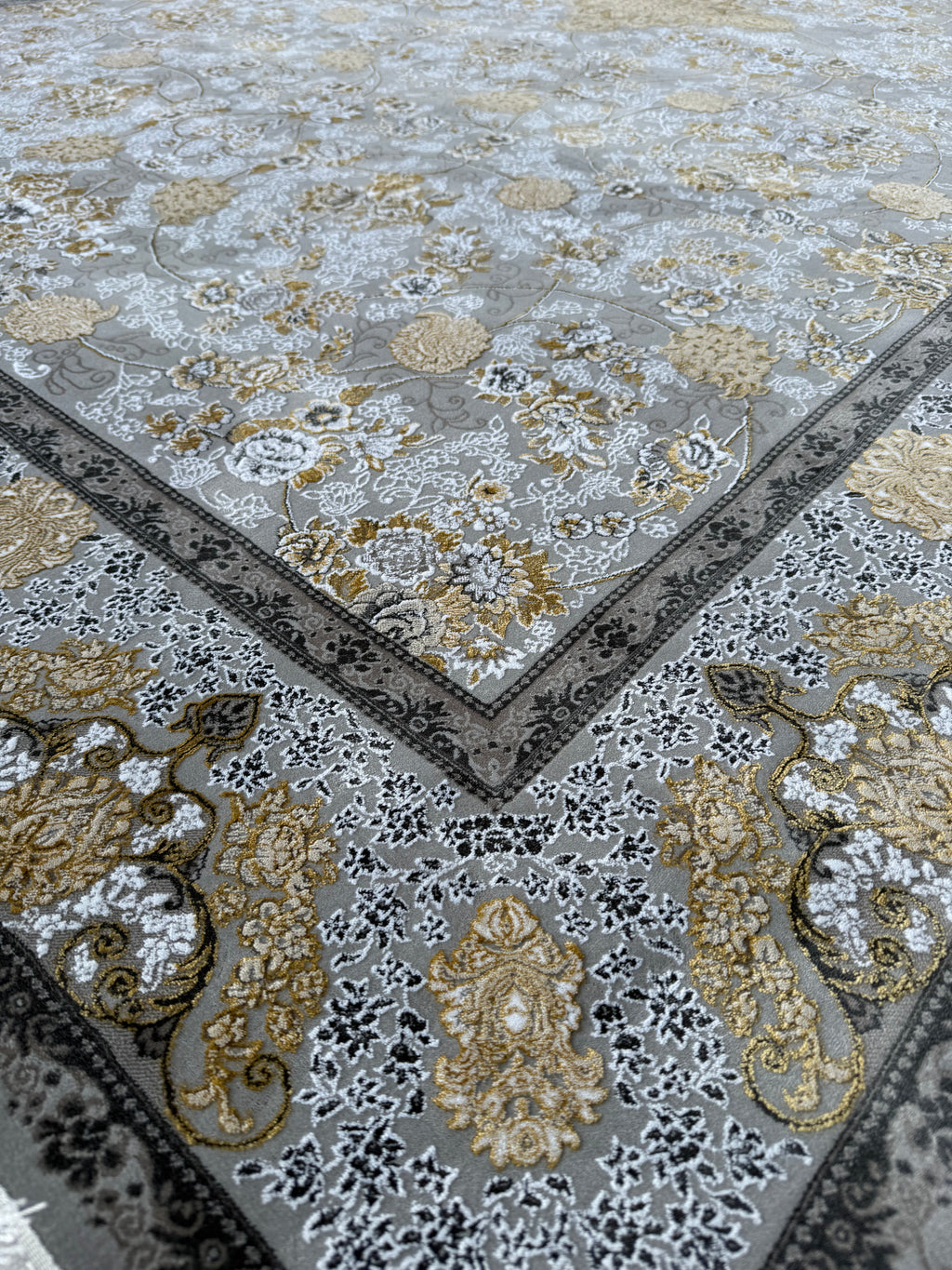 Gold Brocade - Persian Rug