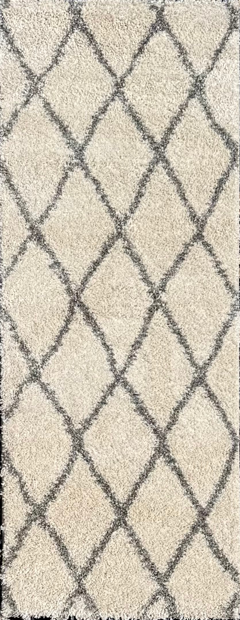 Hall Runner Diamond Cream (Sml)