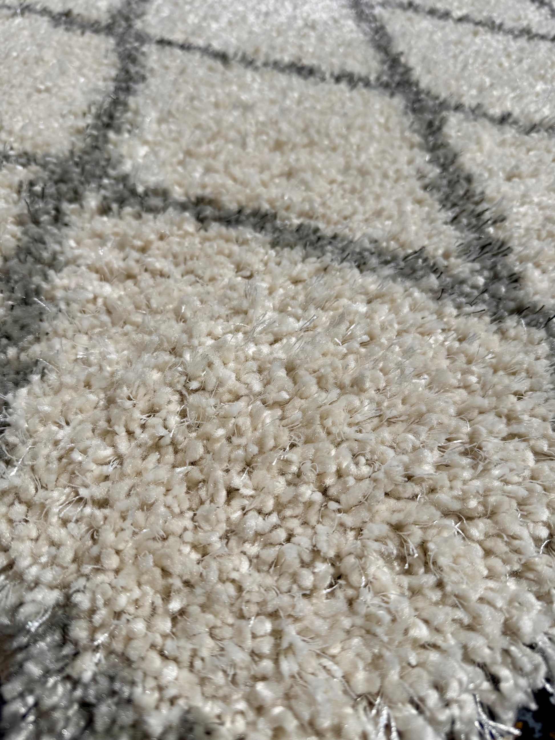 Hall Runner Diamond Cream (Sml)