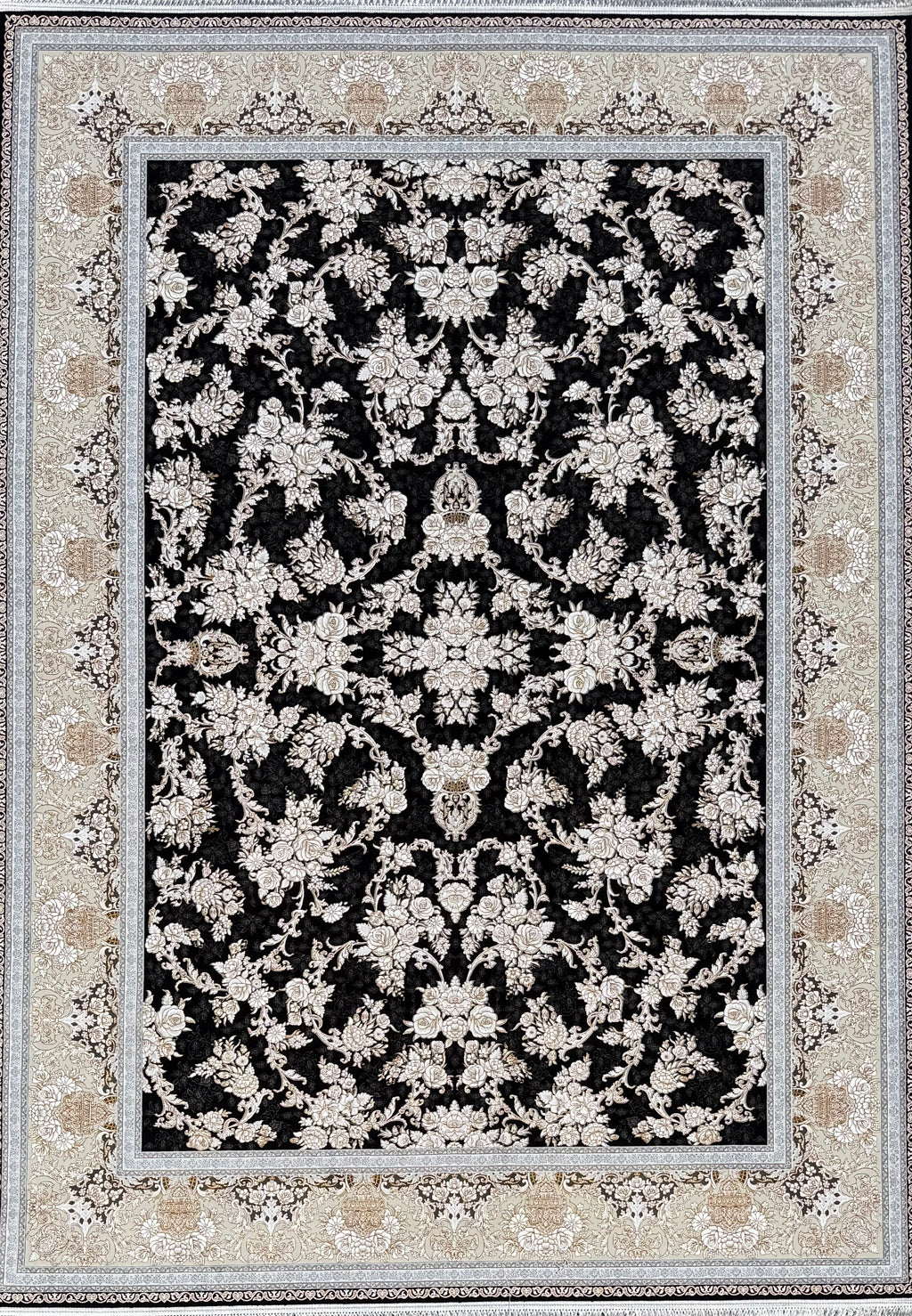 Silver Rose  - Persian Rug