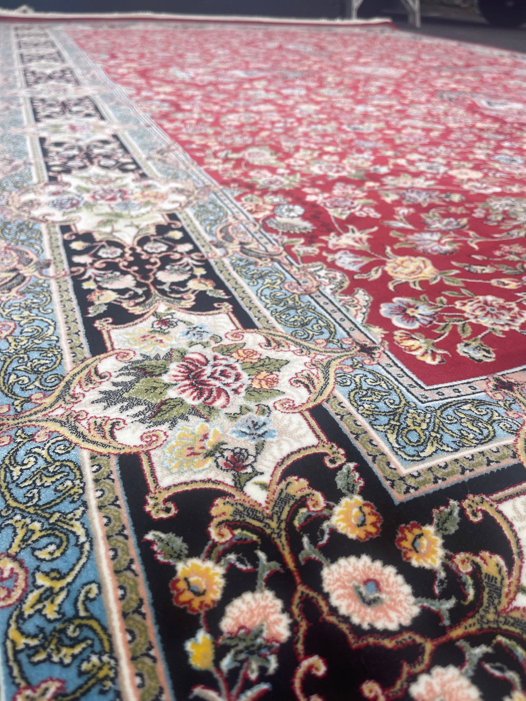 Red Flower Garden – Luxury Persian Rug