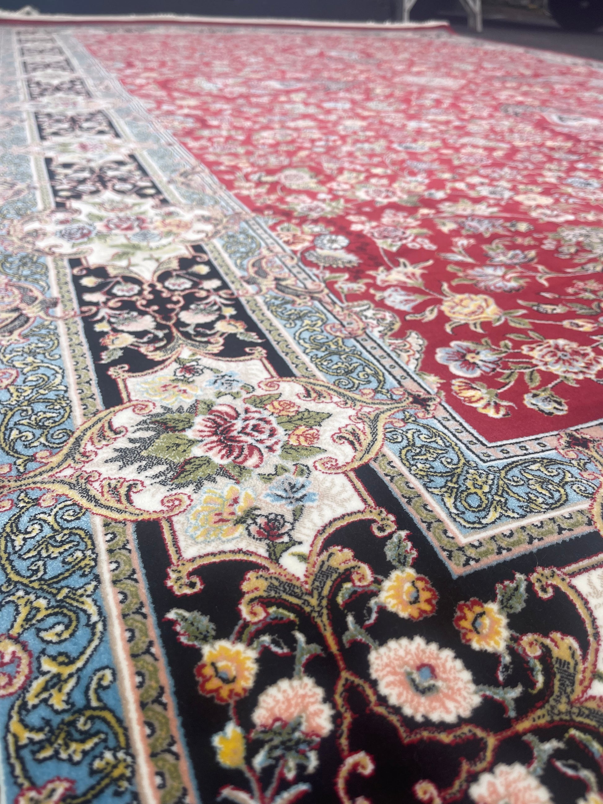 Red Flower Garden – Luxury Persian Rug