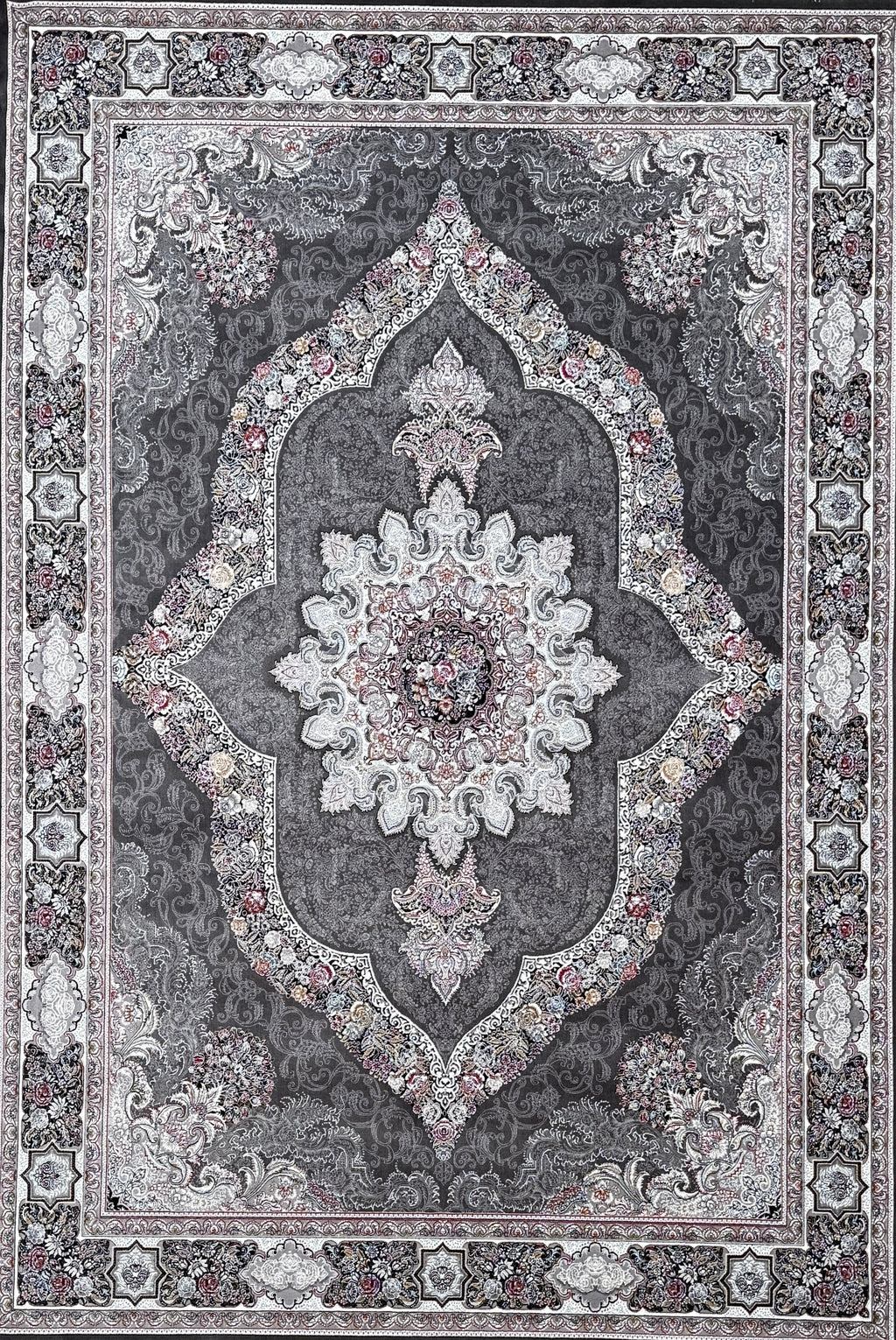 Silver Zayandeh- Persian rug