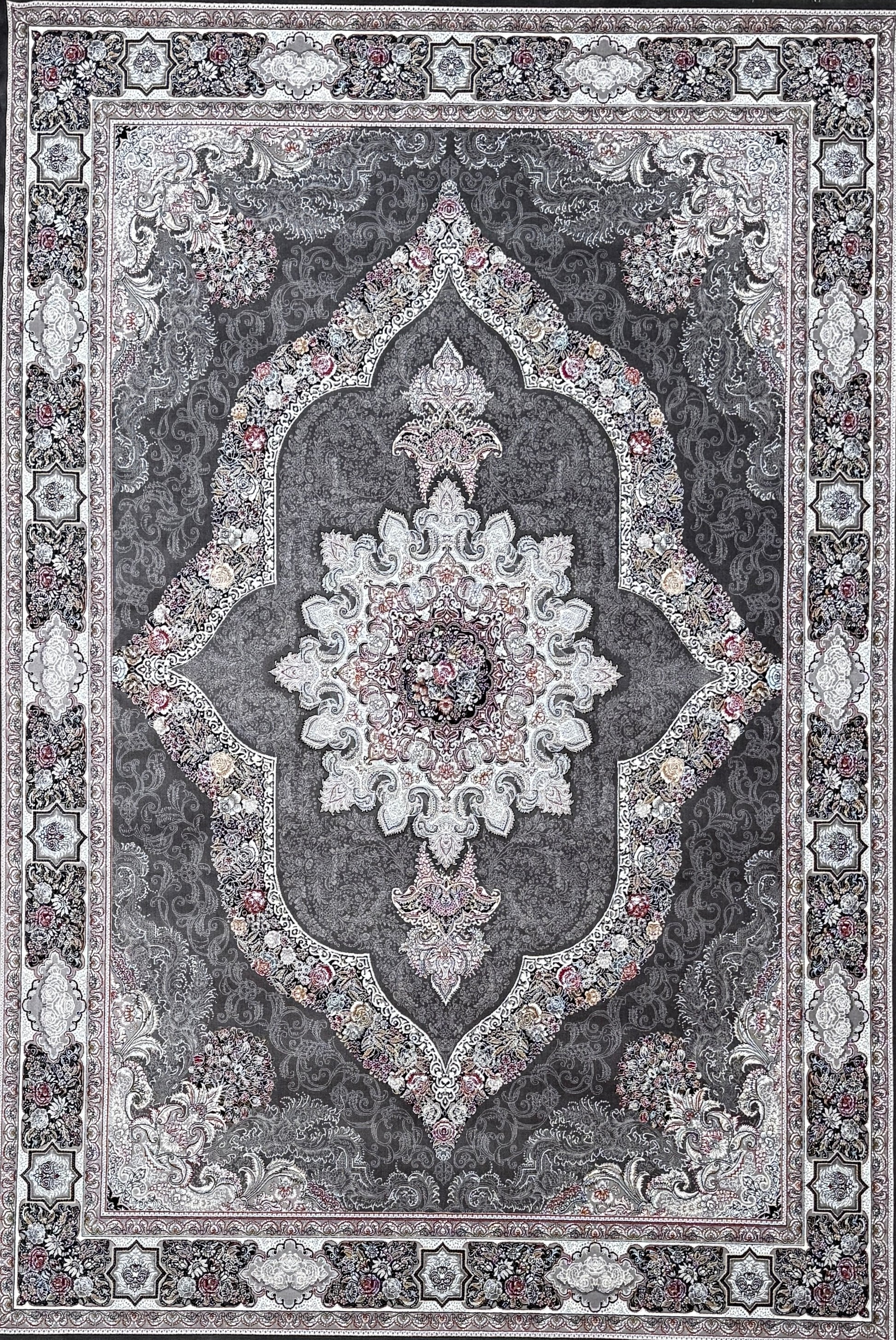 Silver Zayandeh- Persian rug