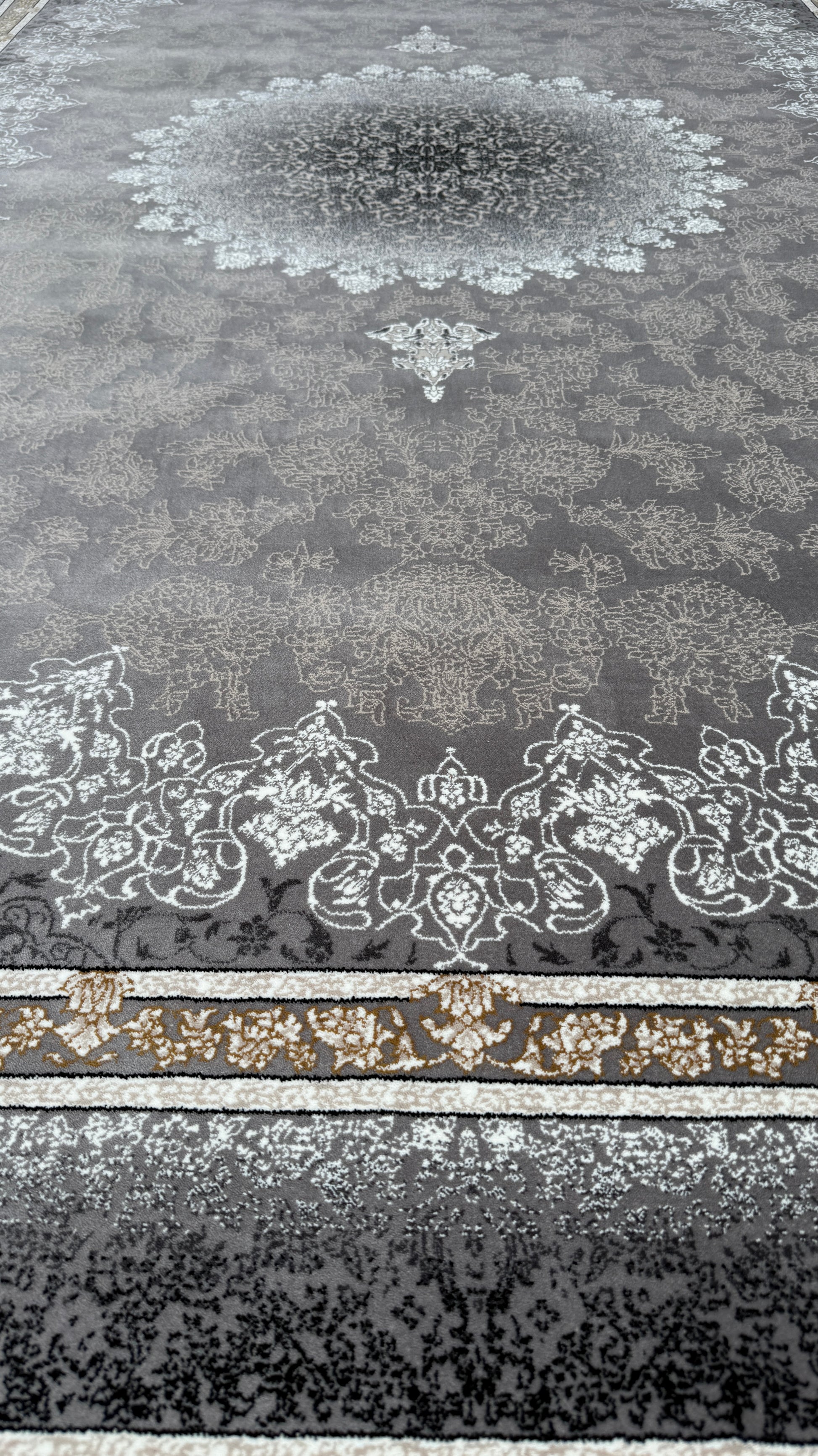 Grey Iris - Persian rug