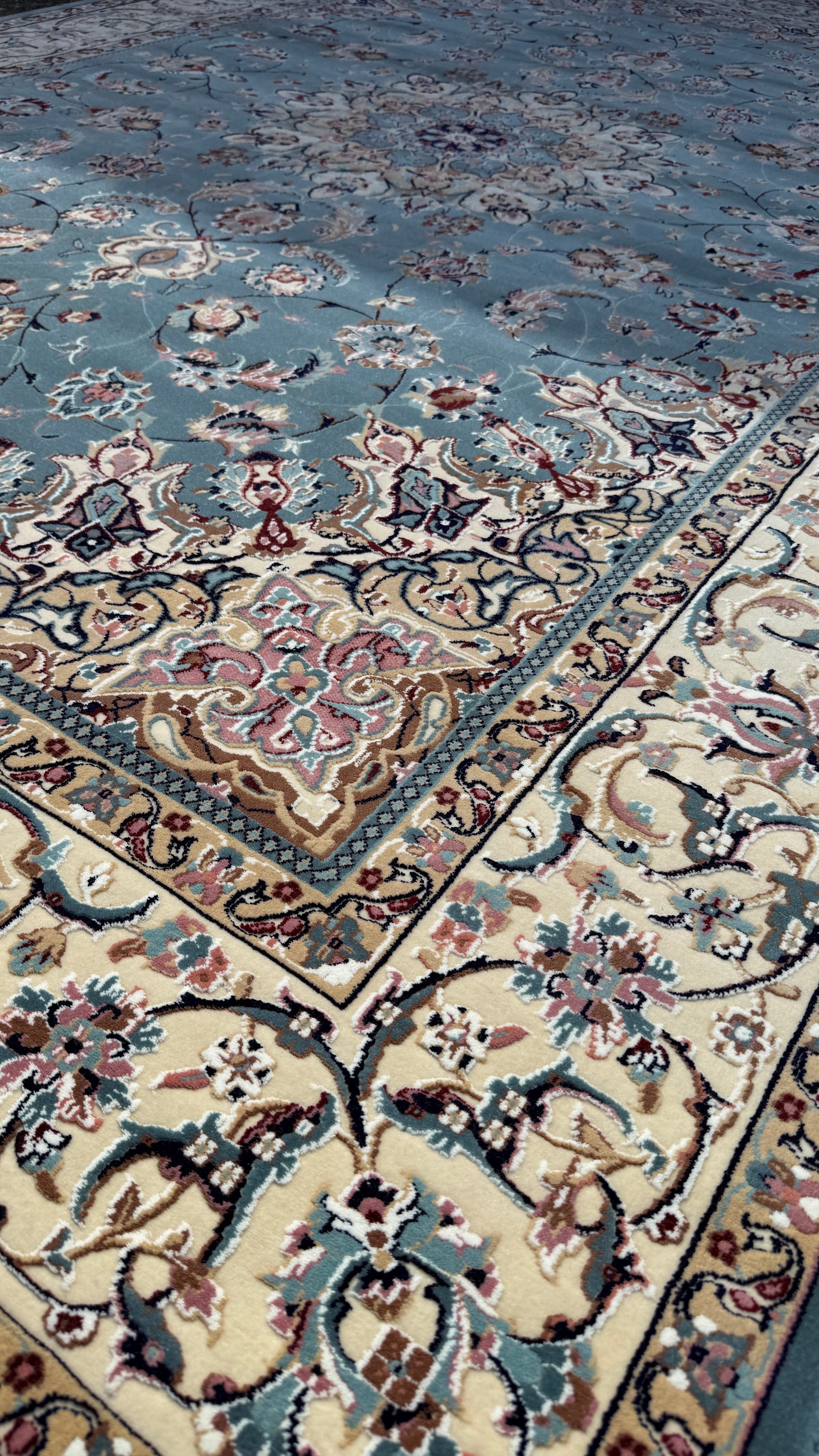 Teal Mirage - Persian rug