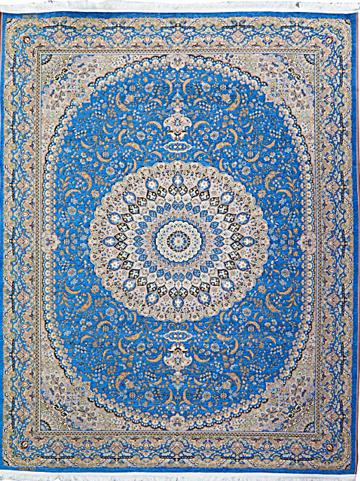 Azure Shah - Jacquard Persian Rug