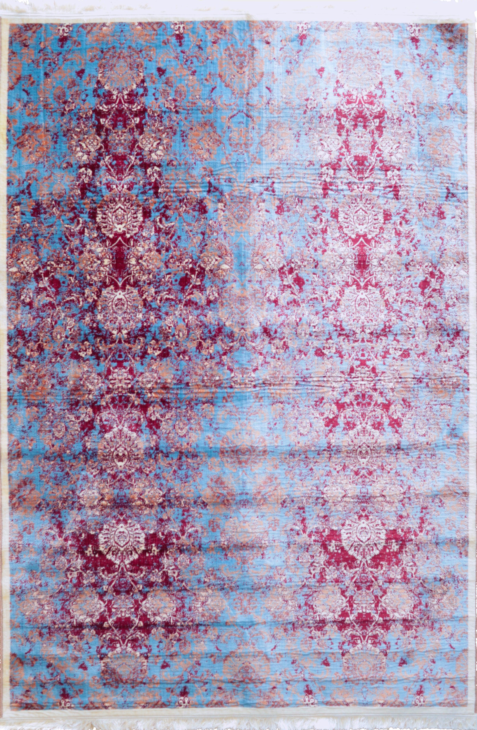 Faded Blues - Plush Persian Rug