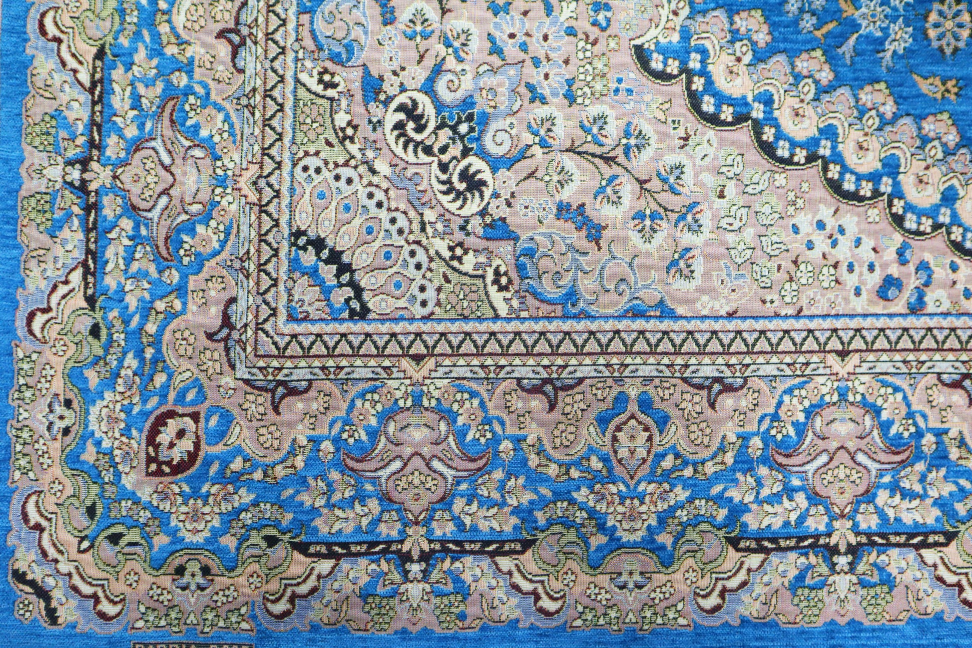 Azure Shah - Jacquard Persian Rug