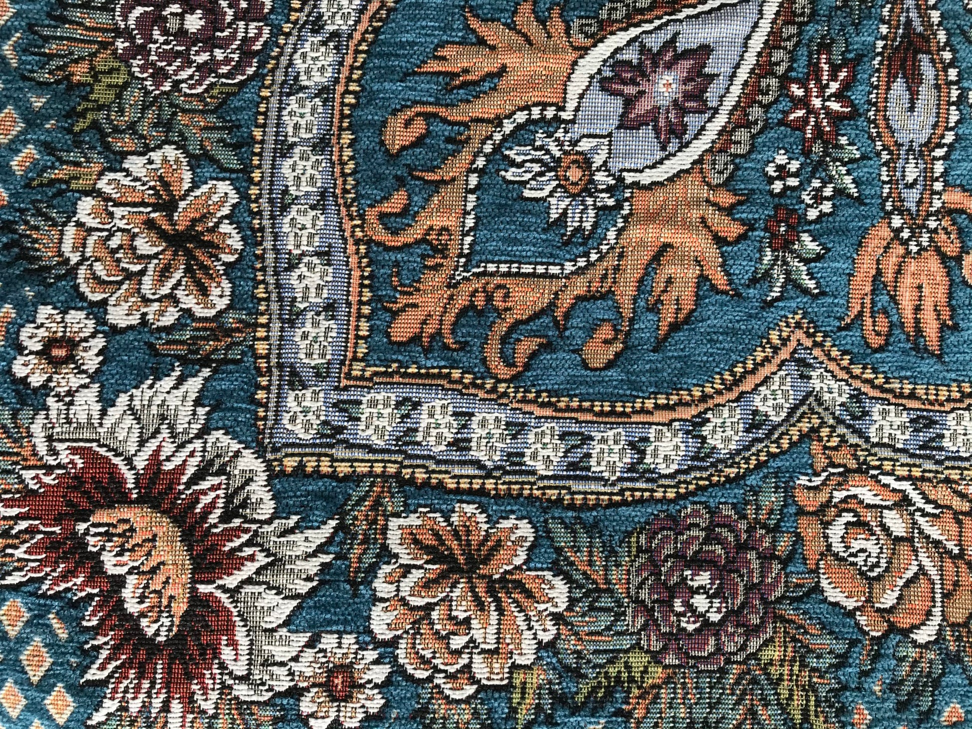 Jacquard Cerulean Majesty - Persian Rug