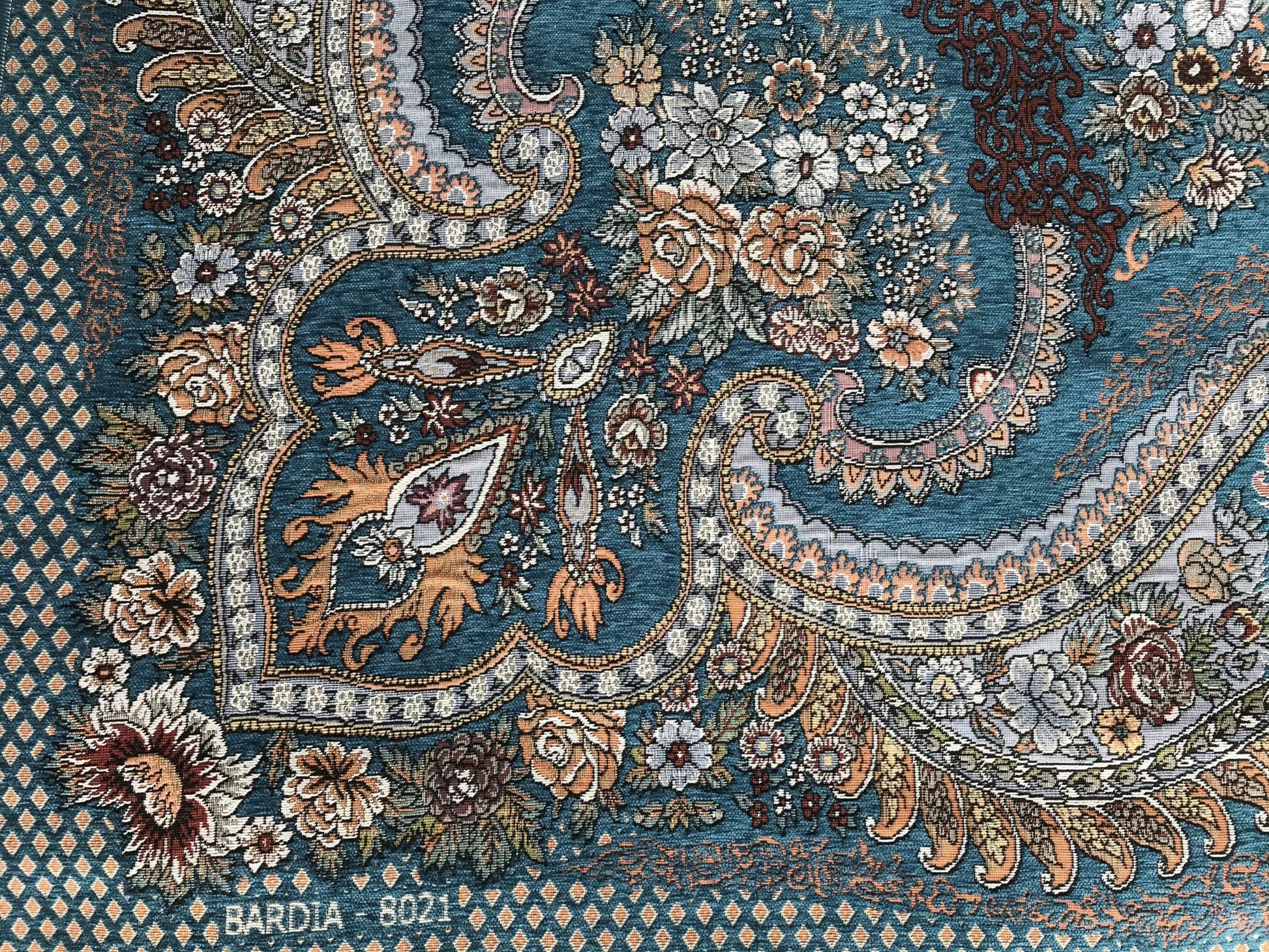Jacquard Cerulean Majesty - Persian Rug