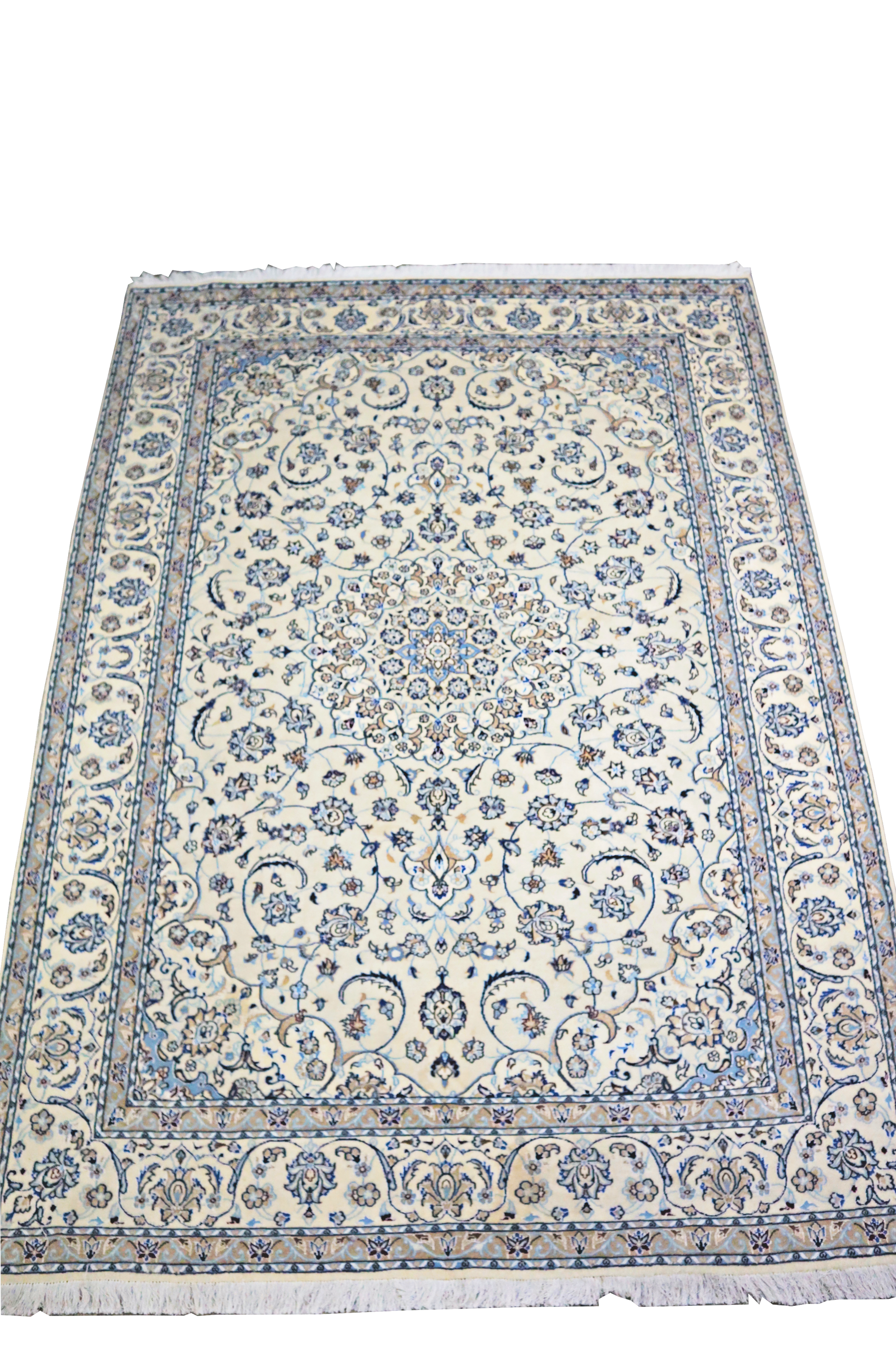 Nain - Hand-Knotted Persian Rug