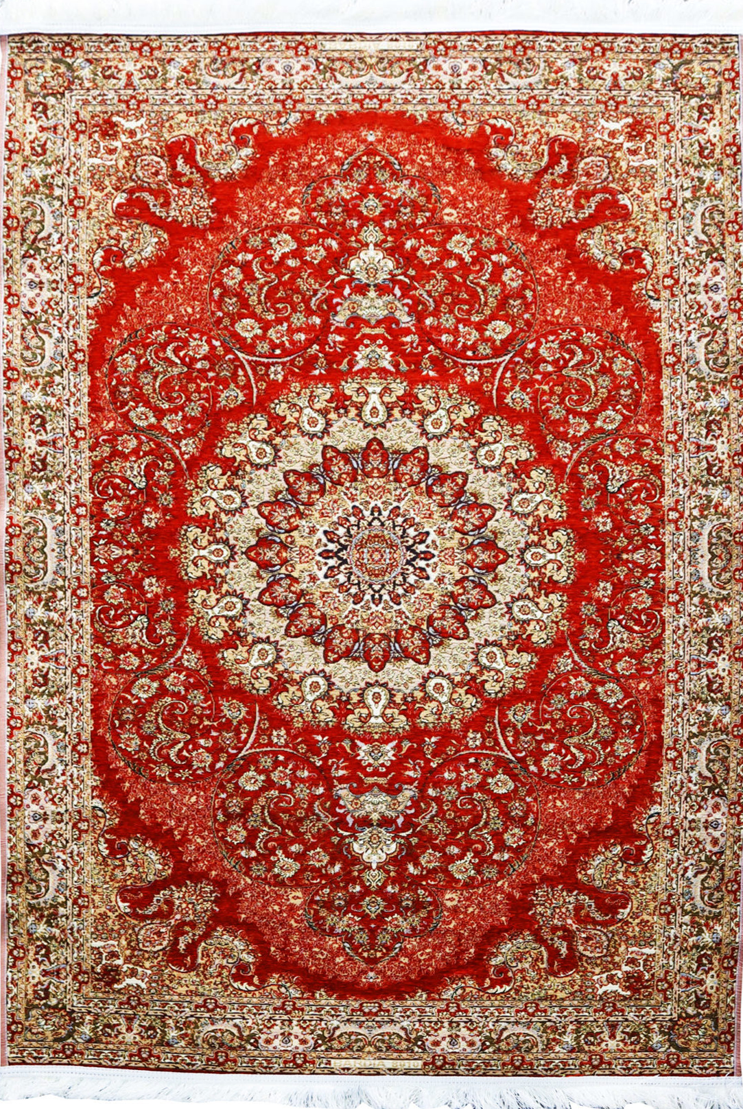 Orange Sheikh - Persian Rug Jacquard