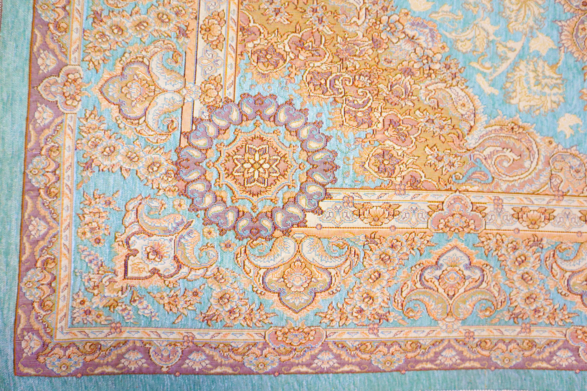 Turquoise - Jacquard Persian Rug