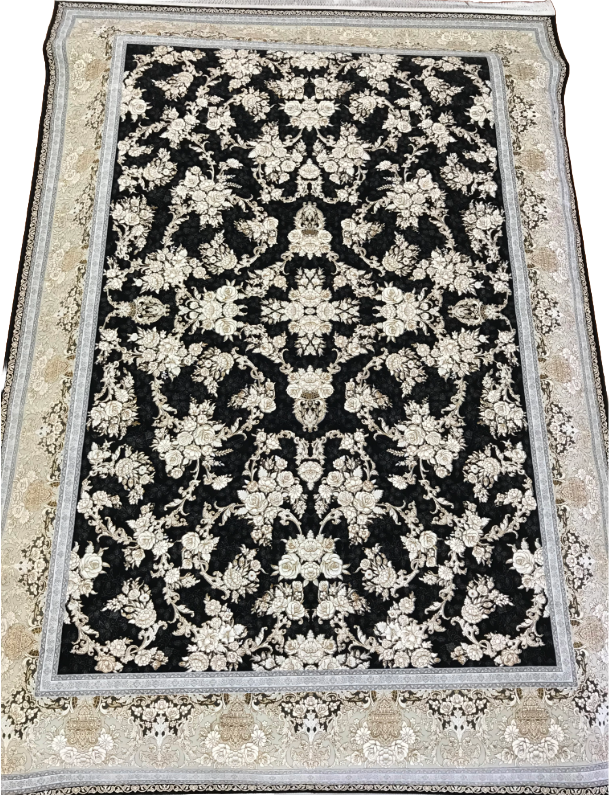 Silver Rose  - Persian Rug