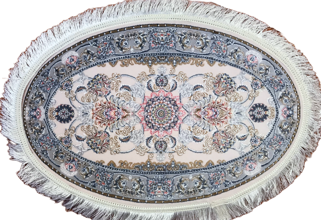 Oval Ornamental Pink II
