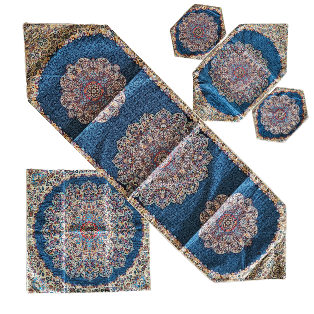 5-Pce Cloth Table Set