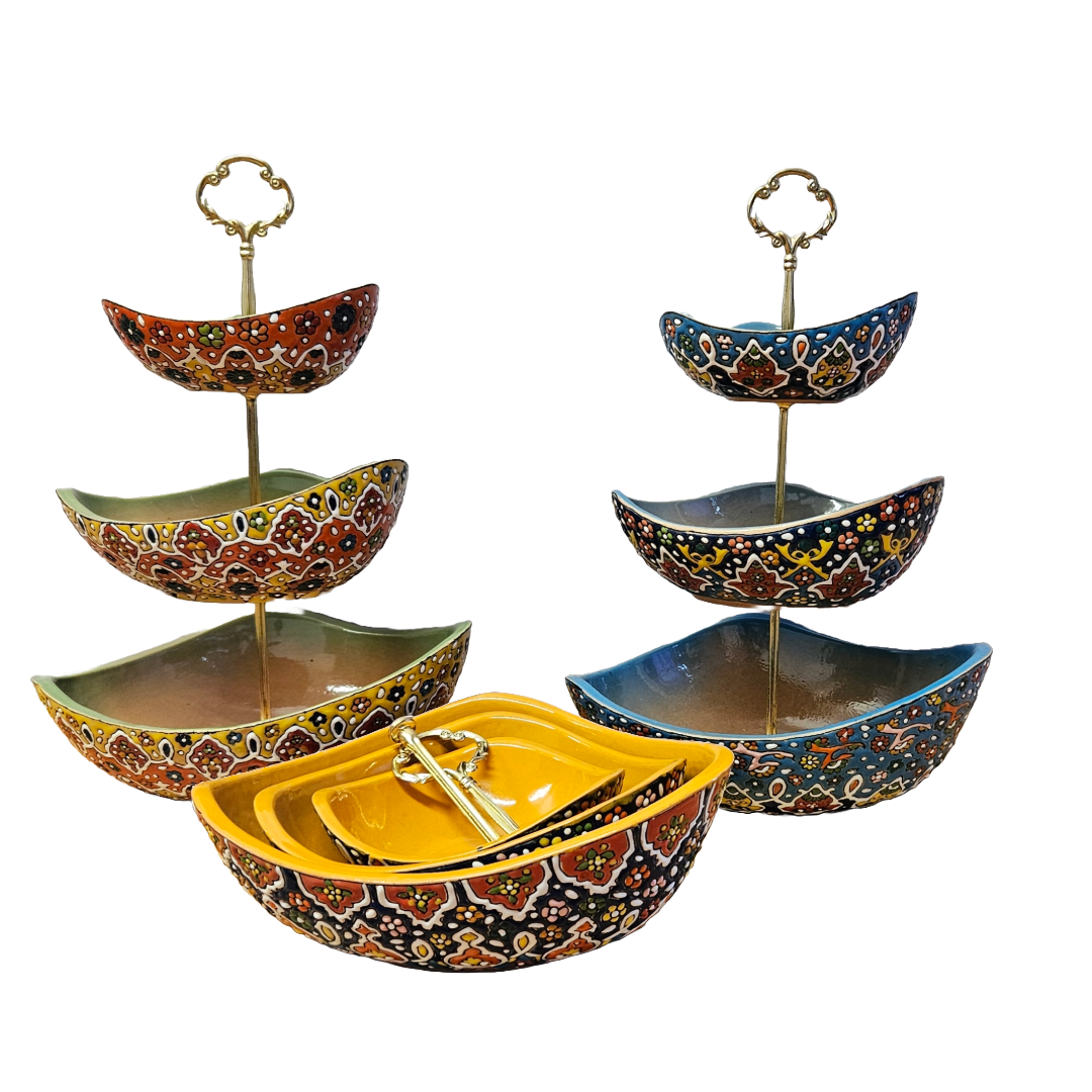 Cascading Bowls 3-Tier