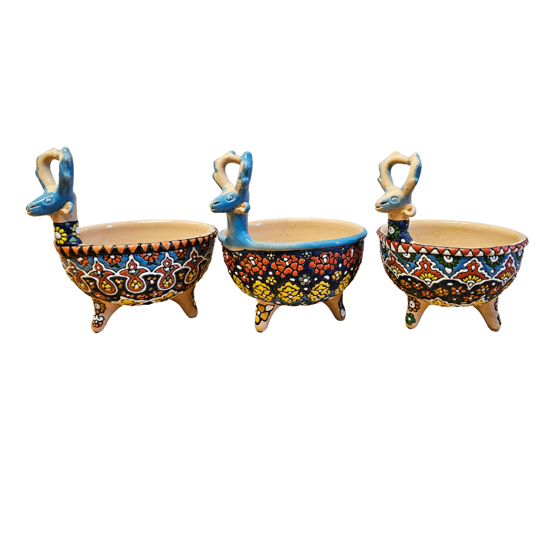 Deer Sweetmeat Bowl