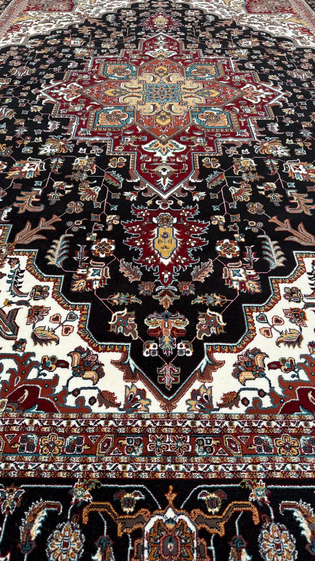 Shahi Obsidian Rug - Persian rug