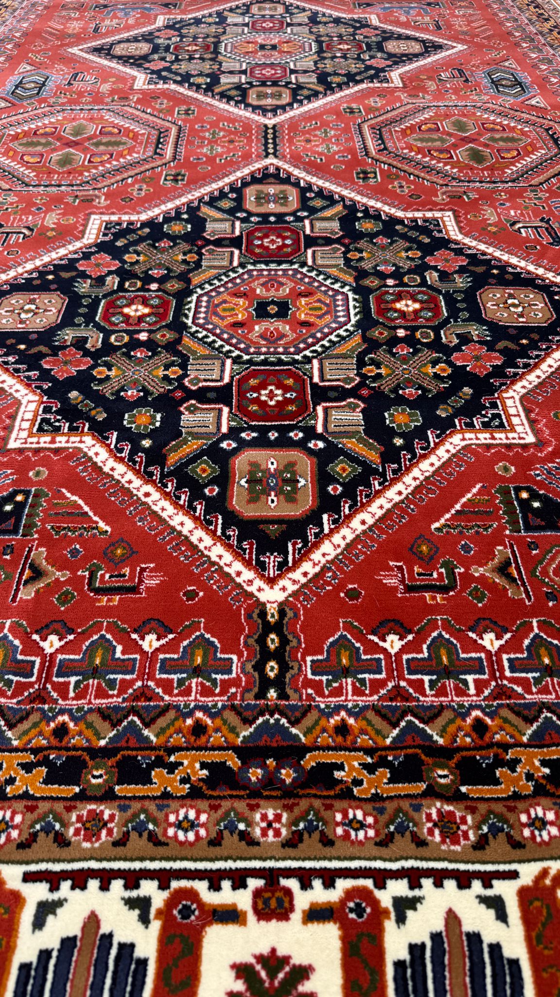 Amber Nomad Village - Persian rug