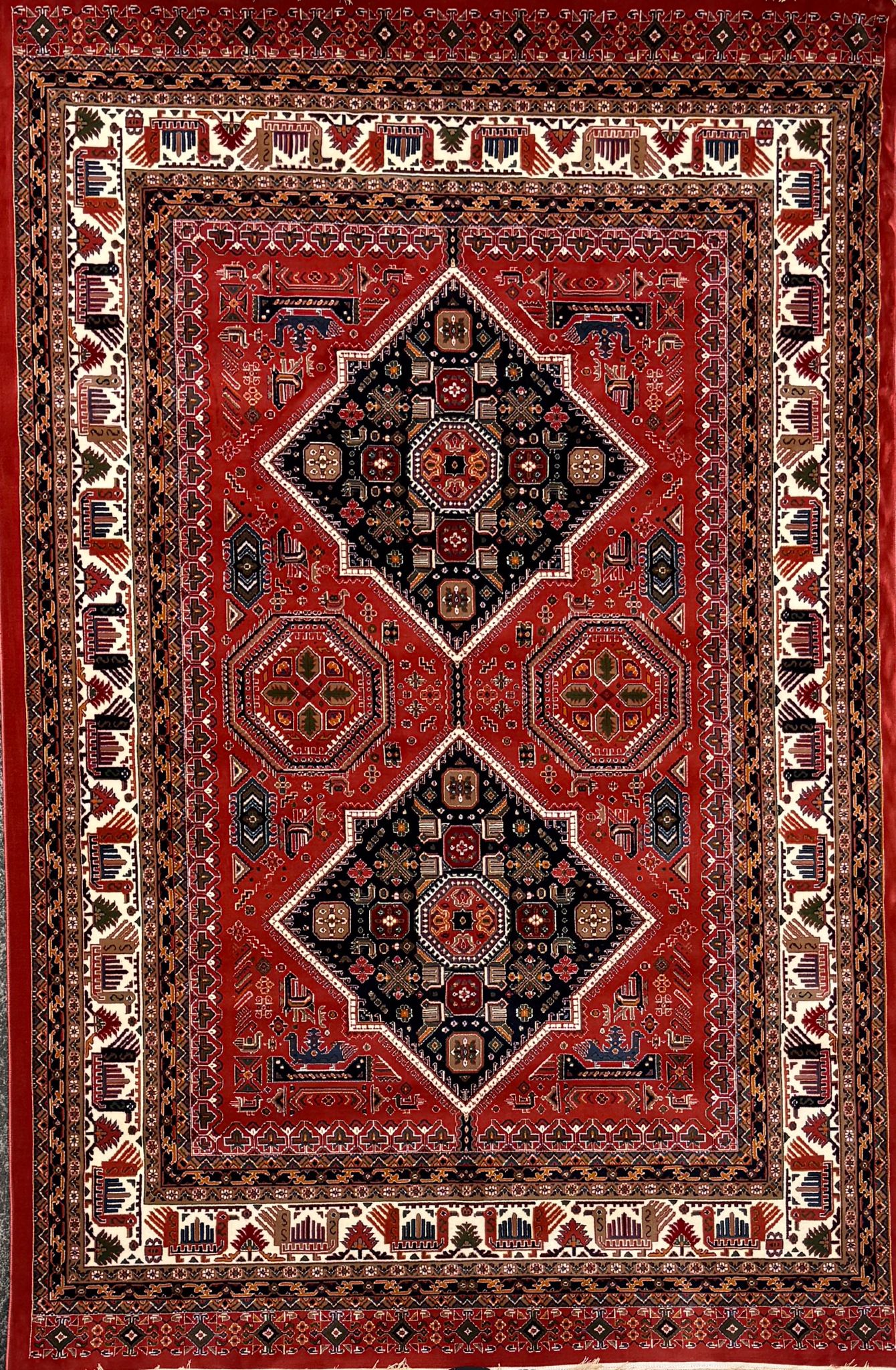 Amber Nomad Village - Persian rug