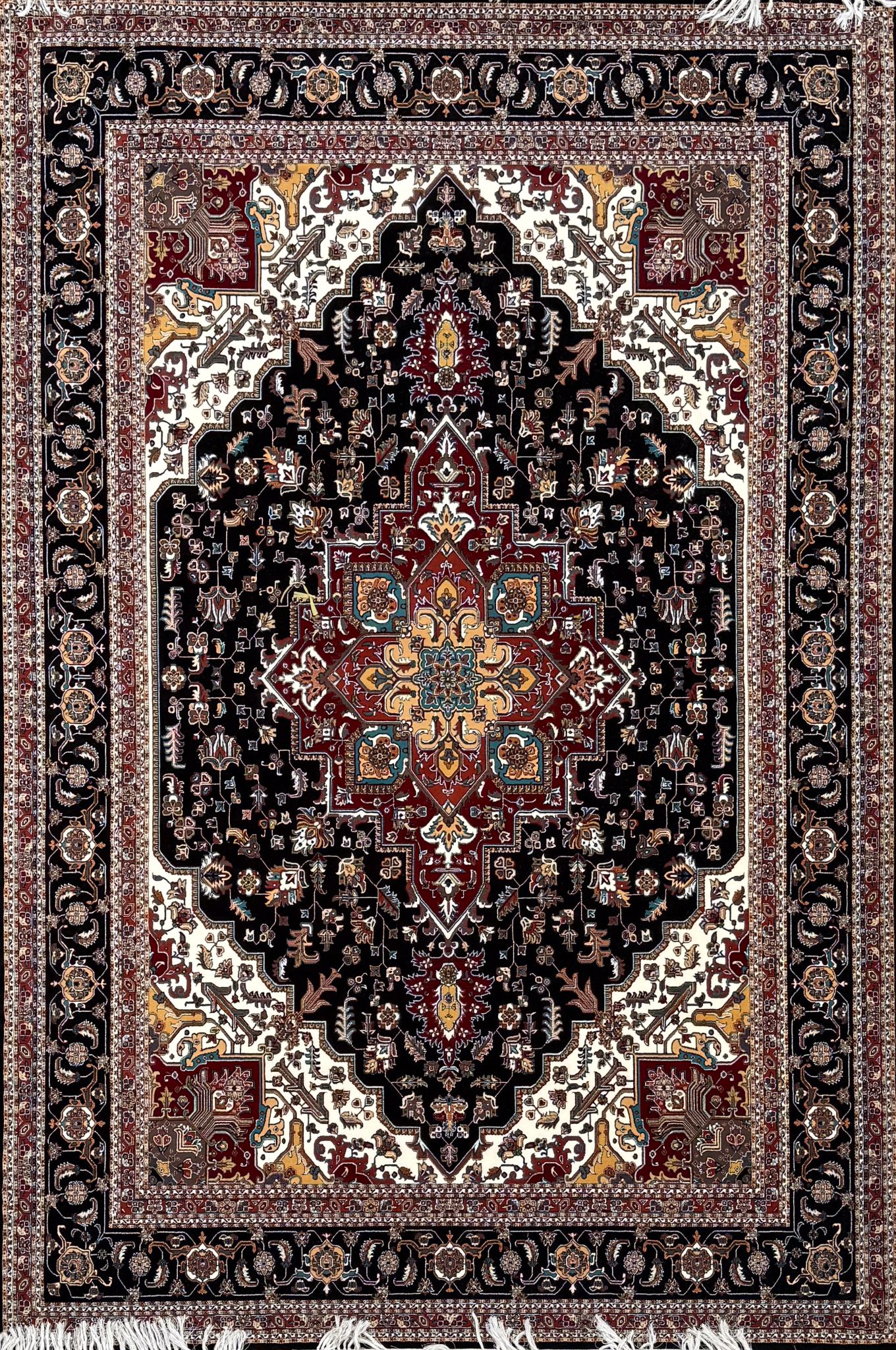 Shahi Obsidian Rug - Persian rug