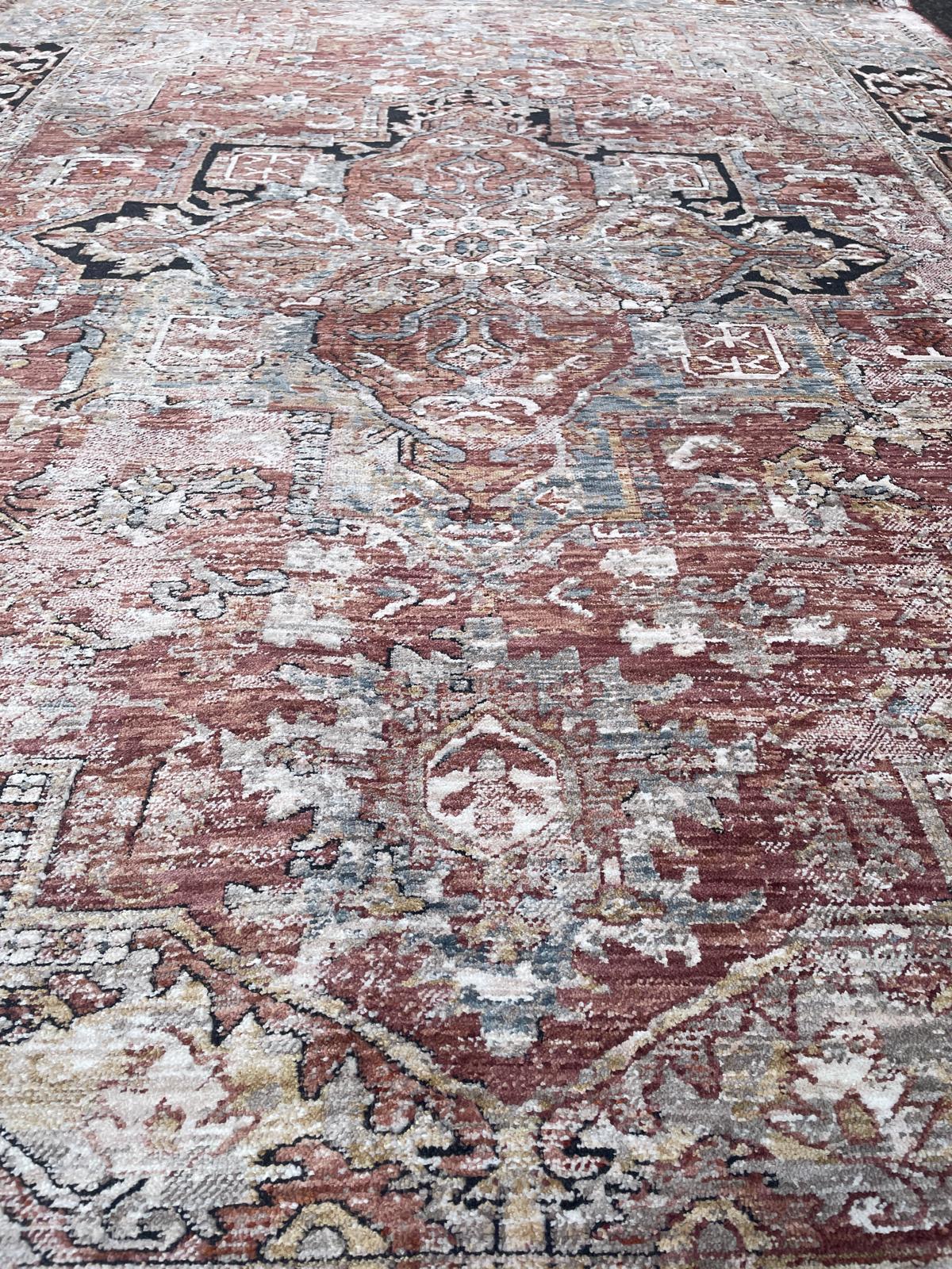 Rose Dahlia - Turkish Rug