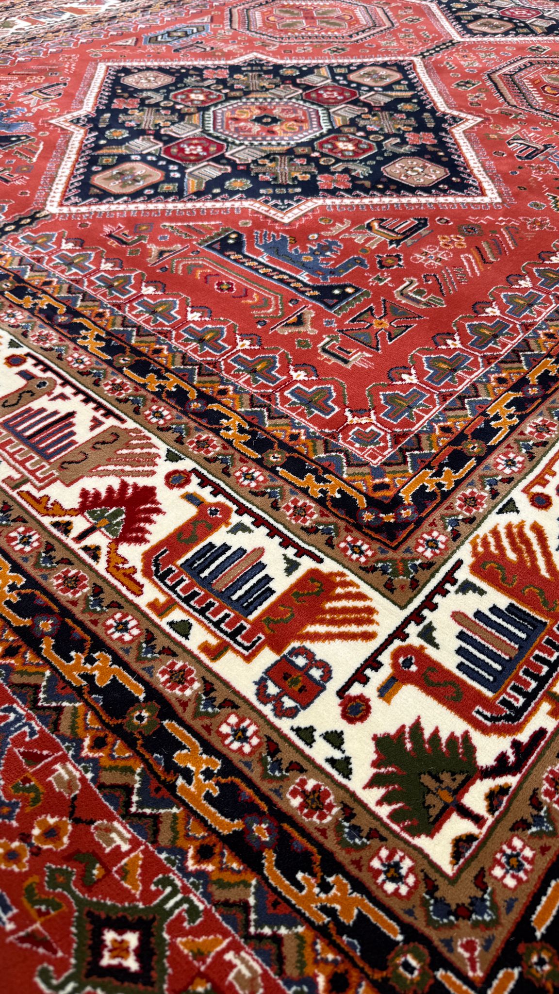 Amber Nomad Village - Persian rug